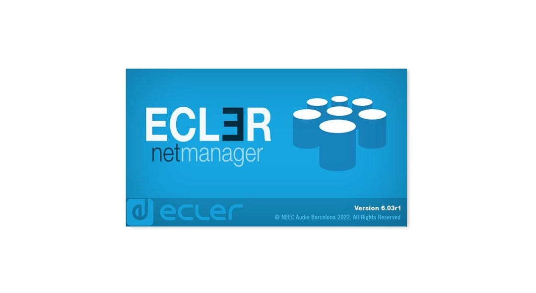 EclerNet Manager |Ecler pilot app |Ecler COMM | Ecler GALLERY